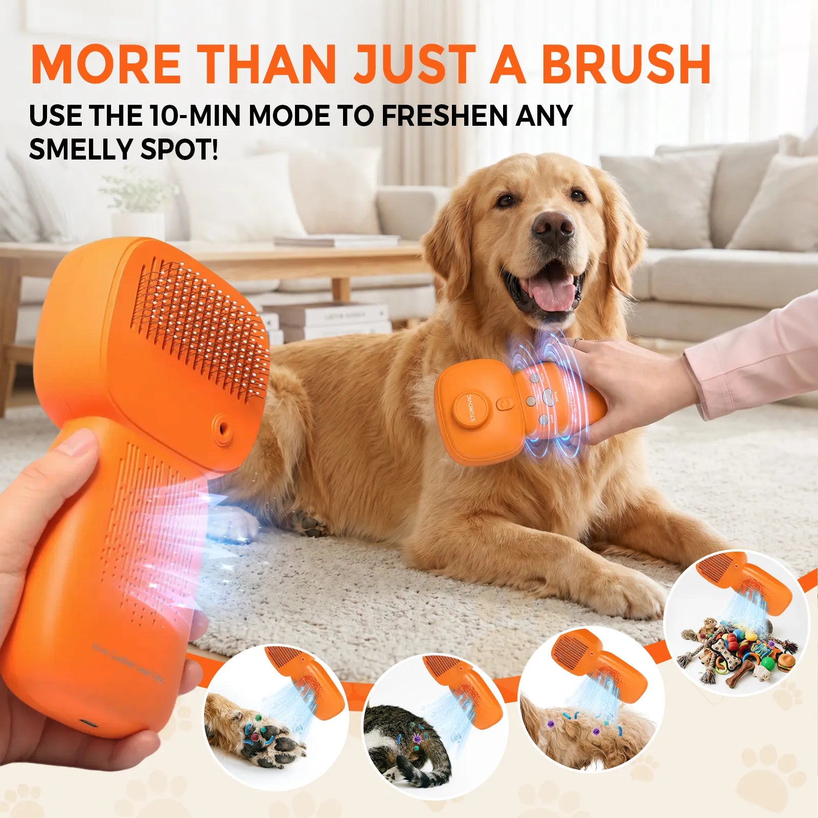 Cold Plasma Pet Brush Pro