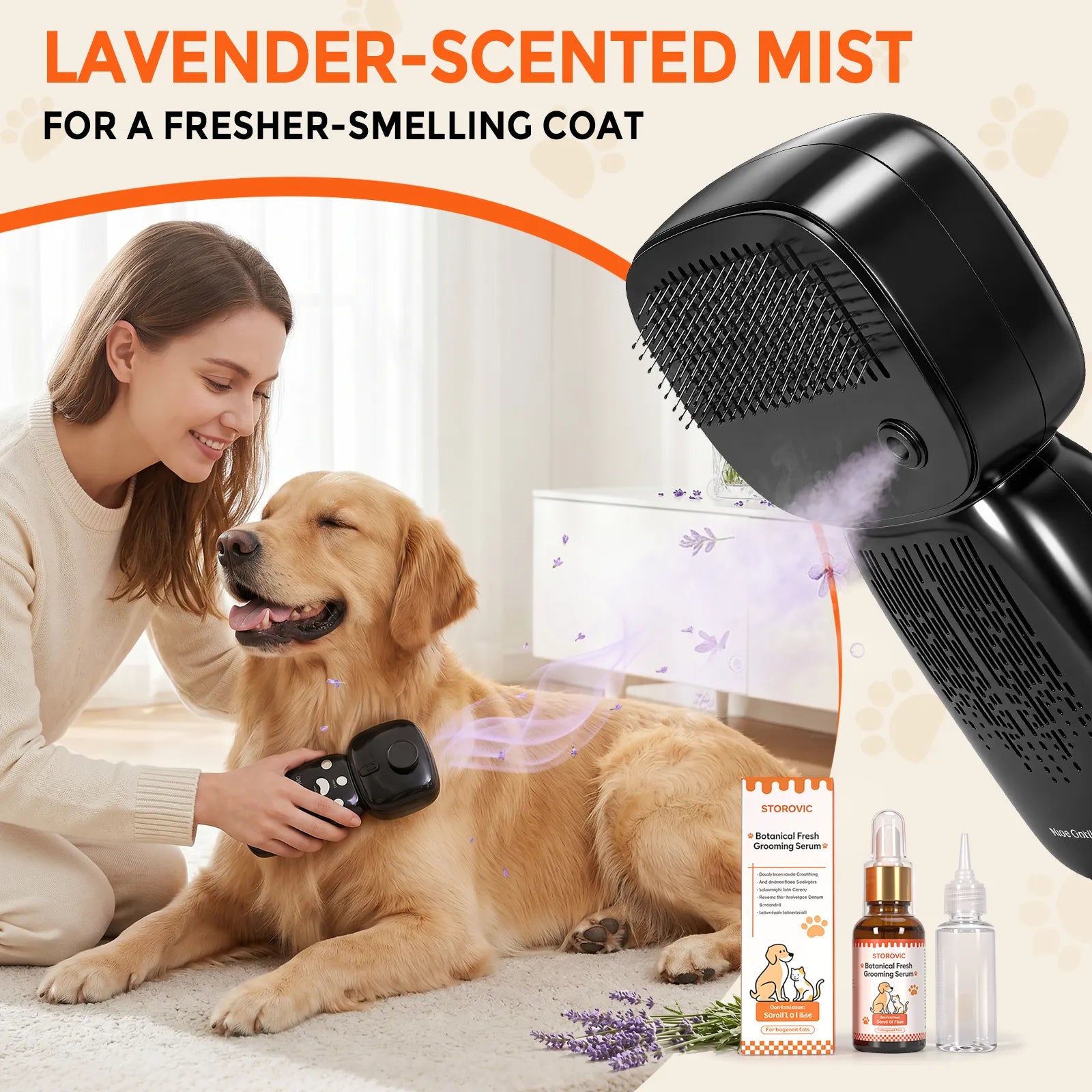 Cold Plasma Pet Brush Lite