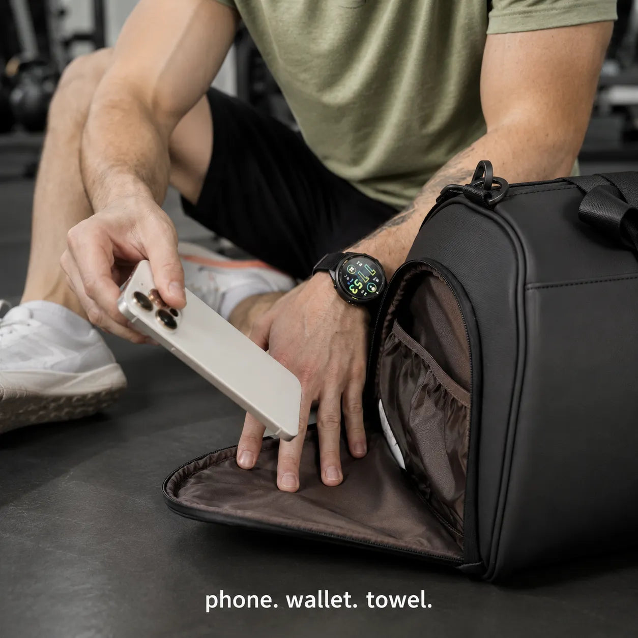 Odor-Control Smart Sports Bag